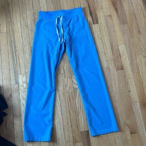Figs- XS Regular Ceil Blue Livingston scrub pants